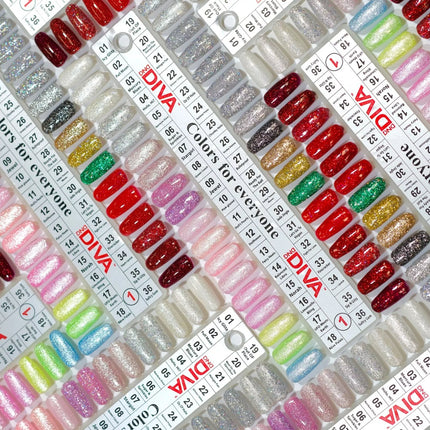 DND - DIVA Gel & Lacquer Duo Full Set 36 Colors (#01 - #36)