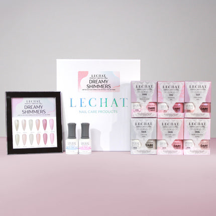 Perfect Match Plus Dreamy Shimmers Set (6 Shimmers Duos & FREE No Wipe Gloss + No Wipe Matte)