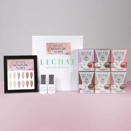 Perfect Match Plus Signature Nudes Set (6 Nudes Duos & FREE No Wipe Gloss + No Wipe Matte)