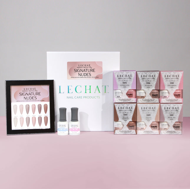Perfect Match Plus Signature Nudes Set (6 Nudes Duos & FREE No Wipe Gloss + No Wipe Matte)